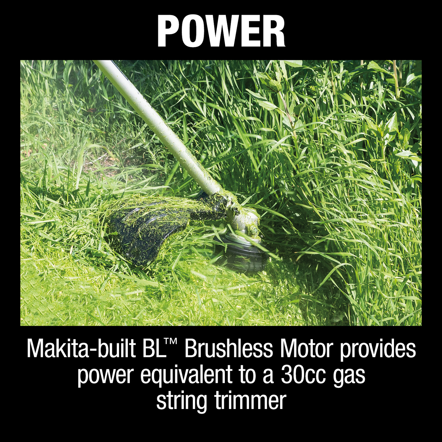 Makita XRU18PT 36V (18V X2) LXT® Brushless String Trimmer Kit (5.0Ah)