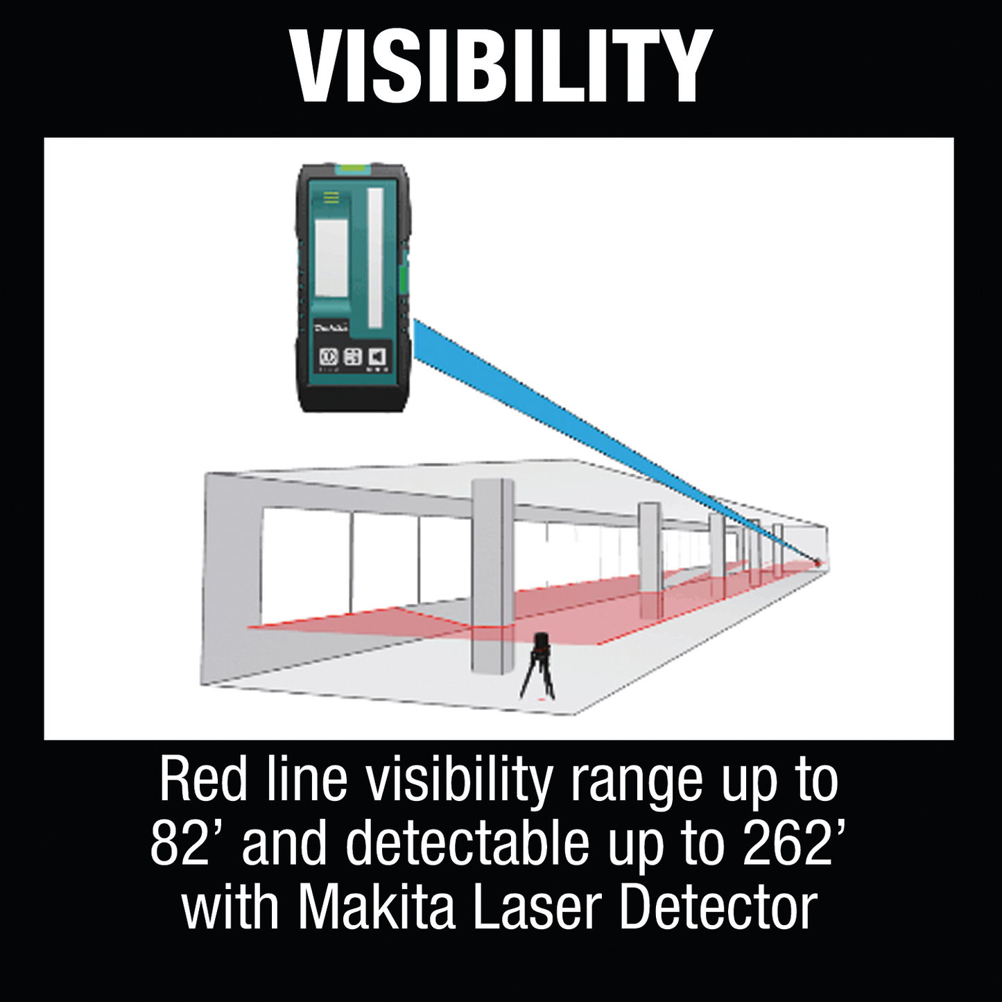 Makita SK106DZ 12V max CXT® Lithium‘Ion Cordless Self‘Leveling Cross‘Line/4‘Point Red Beam Laser, Tool Only