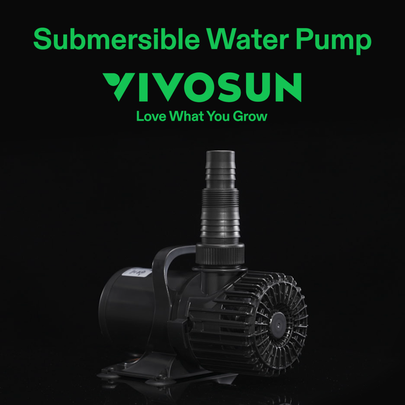 Vivosun 4500GPH Submersible Water Pump 220W Ultra Quiet Pump High Lift for Pond Waterfall