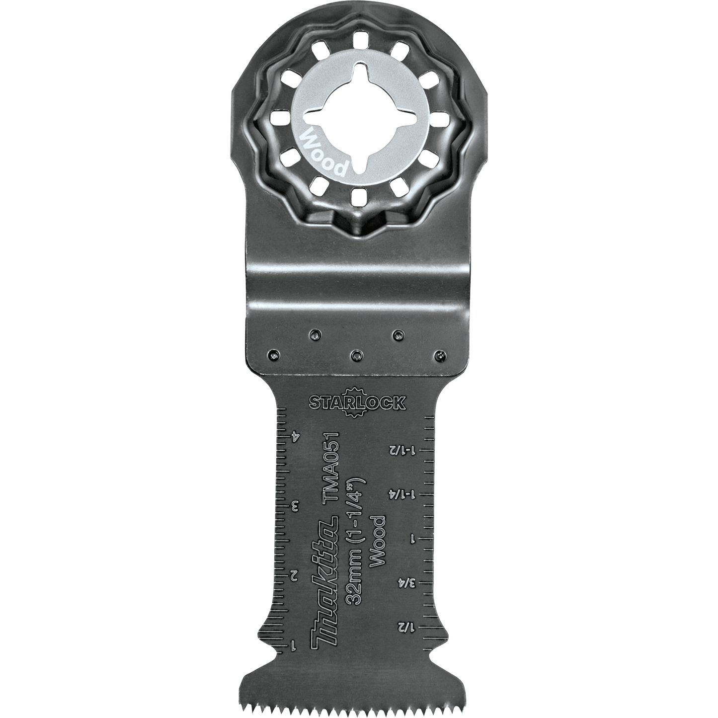 Makita B-67066 Starlock® Oscillating Multi‘Tool 1‘1/4" High Carbon Steel Curved Plunge Cut Blade