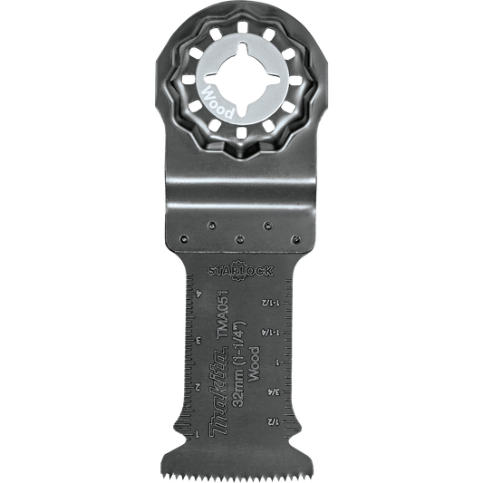 Makita B-67066 Starlock® Oscillating Multi‘Tool 1‘1/4" High Carbon Steel Curved Plunge Cut Blade