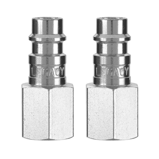 FlexZilla A53430FZ-2PK Pro High Flow Plug, 1/4" Body, 1/4" FNPT, 2-Pack