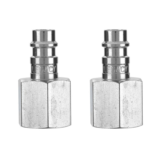 FlexZilla A53630FZ-2PK Pro High Flow Plug, 1/4" Body, 3/8" FNPT, 2-Pack