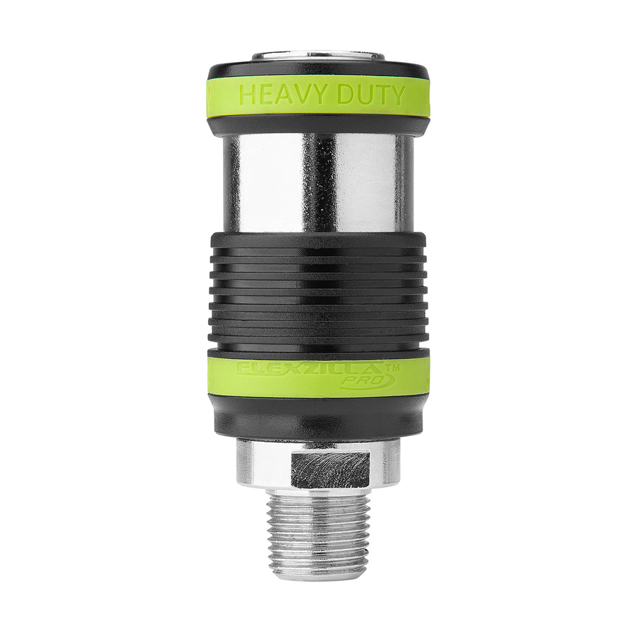 FlexZilla A55628FZ Pro Heavy Duty Safety Coupler, 1/2" Body, 3/8" FNPT