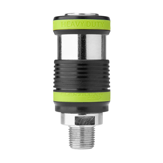 FlexZilla A55628FZ Pro Heavy Duty Safety Coupler, 1/2" Body, 3/8" FNPT