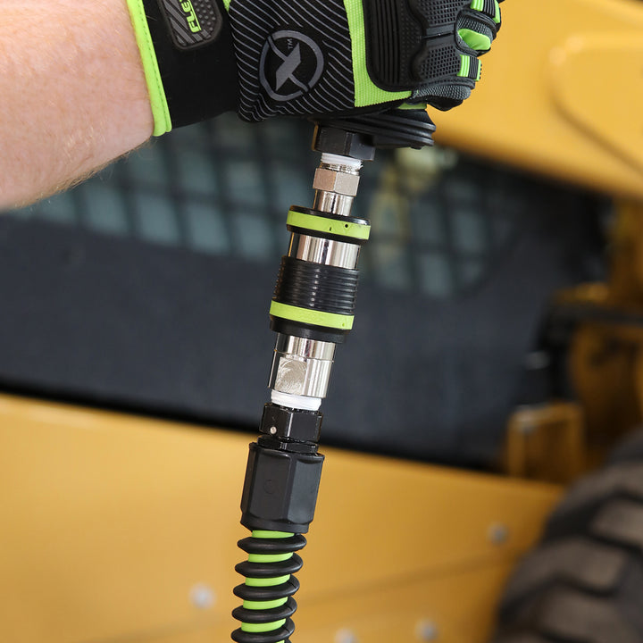 FlexZilla A55618FZ Pro Heavy Duty Safety Coupler, 1/2" Body, 3/8" FNPT