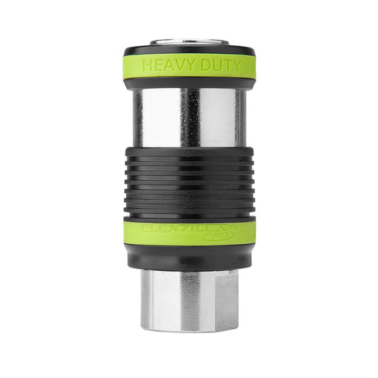FlexZilla A55828FZ Pro Heavy Duty Safety Coupler, 1/2" Body, 1/2" MNPT