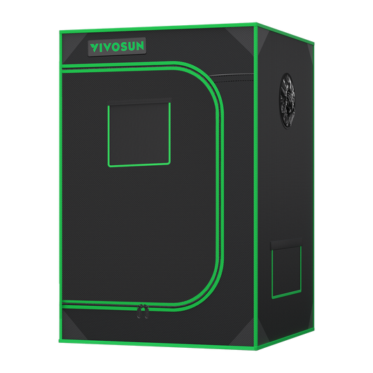 Vivosun Grow Tent 2x2 S223, 1-2 Plants Use, 600D Light-proof Oxford, 24' x 24' x 36', For Indoor Plants Growing