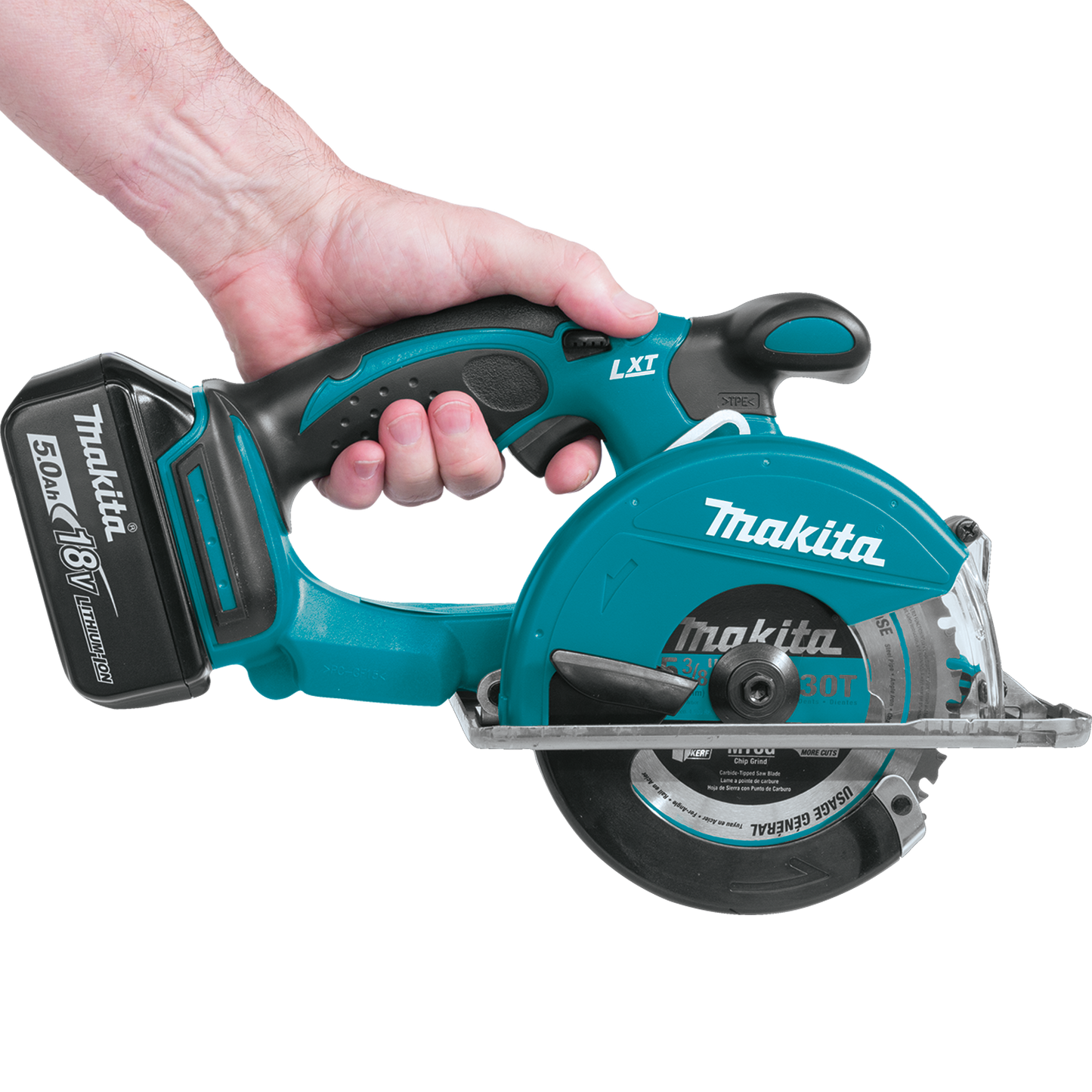 Makita XSC01T 18V LXT® Lithium‘Ion Cordless 5‘3/8" Metal Cutting Saw Kit (5.0Ah)