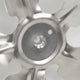 Packard A60805 Small Aluminum Fan Blade With Hubs 8 Diameter 5/16 Bore Cw Rotation