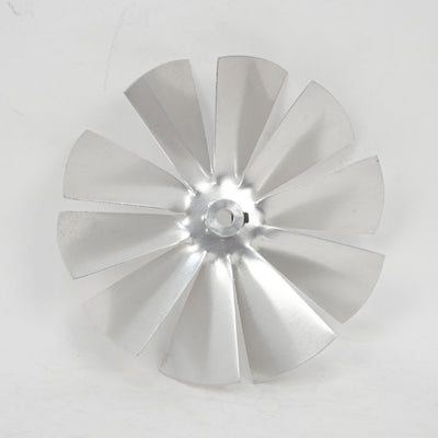 Packard A61468 Small Aluminum Fan Blade 1/4 Bore 5 Diameter 10 Blade