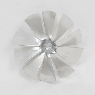 Packard A61468 Small Aluminum Fan Blade 1/4 Bore 5 Diameter 10 Blade