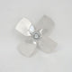 Packard A61474 Small Aluminum Fan Blade 3/16 Bore 5-1/2 Diameter 4 Blade