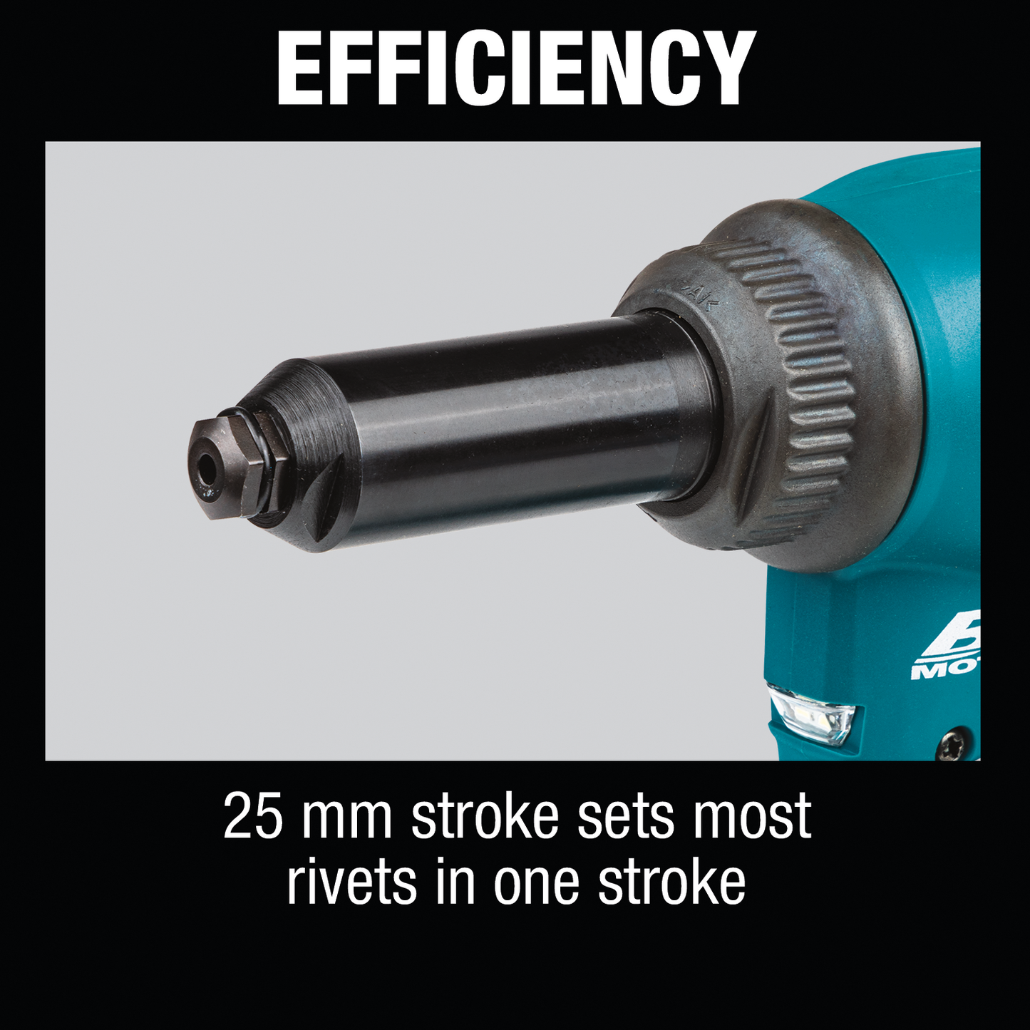 Makita XVR01Z 18V LXT® Lithium‘Ion Brushless Cordless Rivet Tool, Tool Only