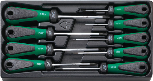 Stahlwille 96489910 4899 SATZ TORX-SCHRAUBENDREHER M. DREIKOMPONENTENGRIFF Set Of Torx® Screwdrivers 3K Drall® Screwdrivers