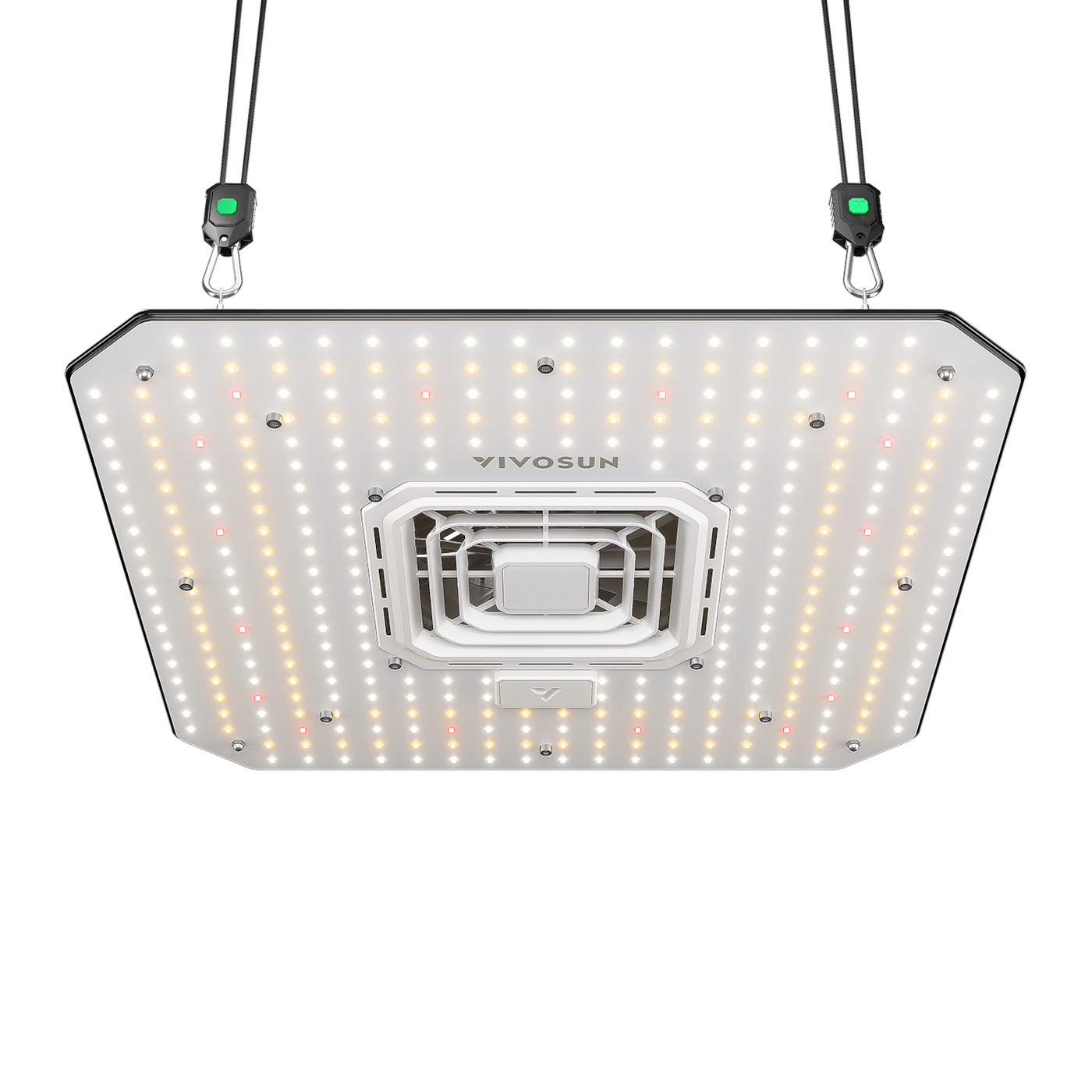 Vivosun AeroLight A100SE Full Spectrum LED Grow Light 100W, with Integrated Circulation Fan, Compatible with APP, 2 x 2 Ft. Coverage