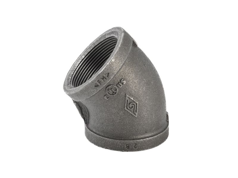 B&K Products 520-208Hn 2" Elbow 45