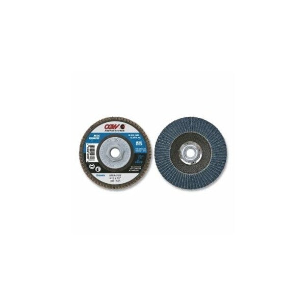 CGW ABRASIVES 42305 4-1/2X7/8 Z3-80 T27 Reg100% Za Flap Disc