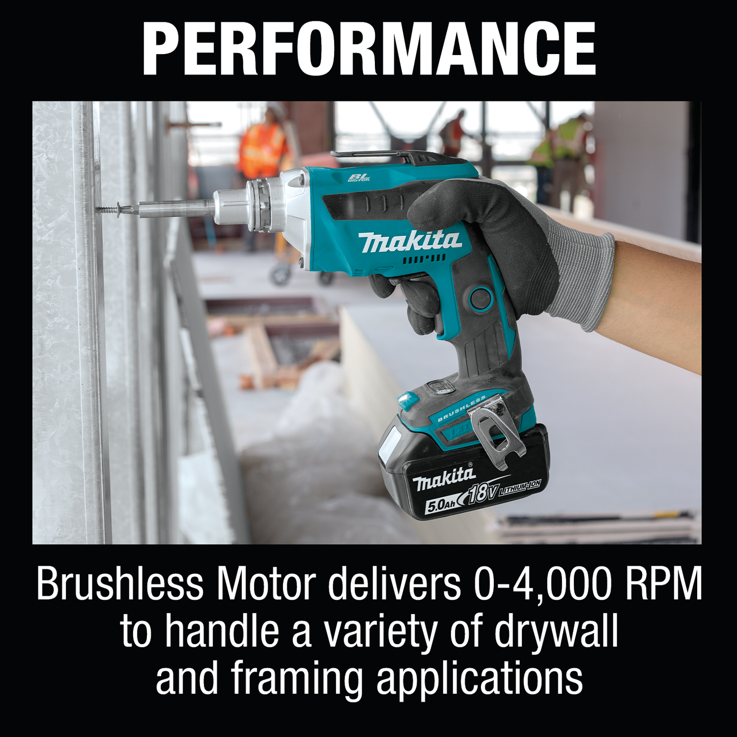 Makita XT255TX2 18V LXT® Lithium‘Ion Cordless 2‘Pc. Combo Kit with Collated Autofeed Screwdriver Magazine (5.0Ah)