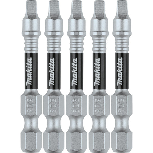 Makita E-00957 Impact XPS® #3 Square 2" Power Bit, 5/pk