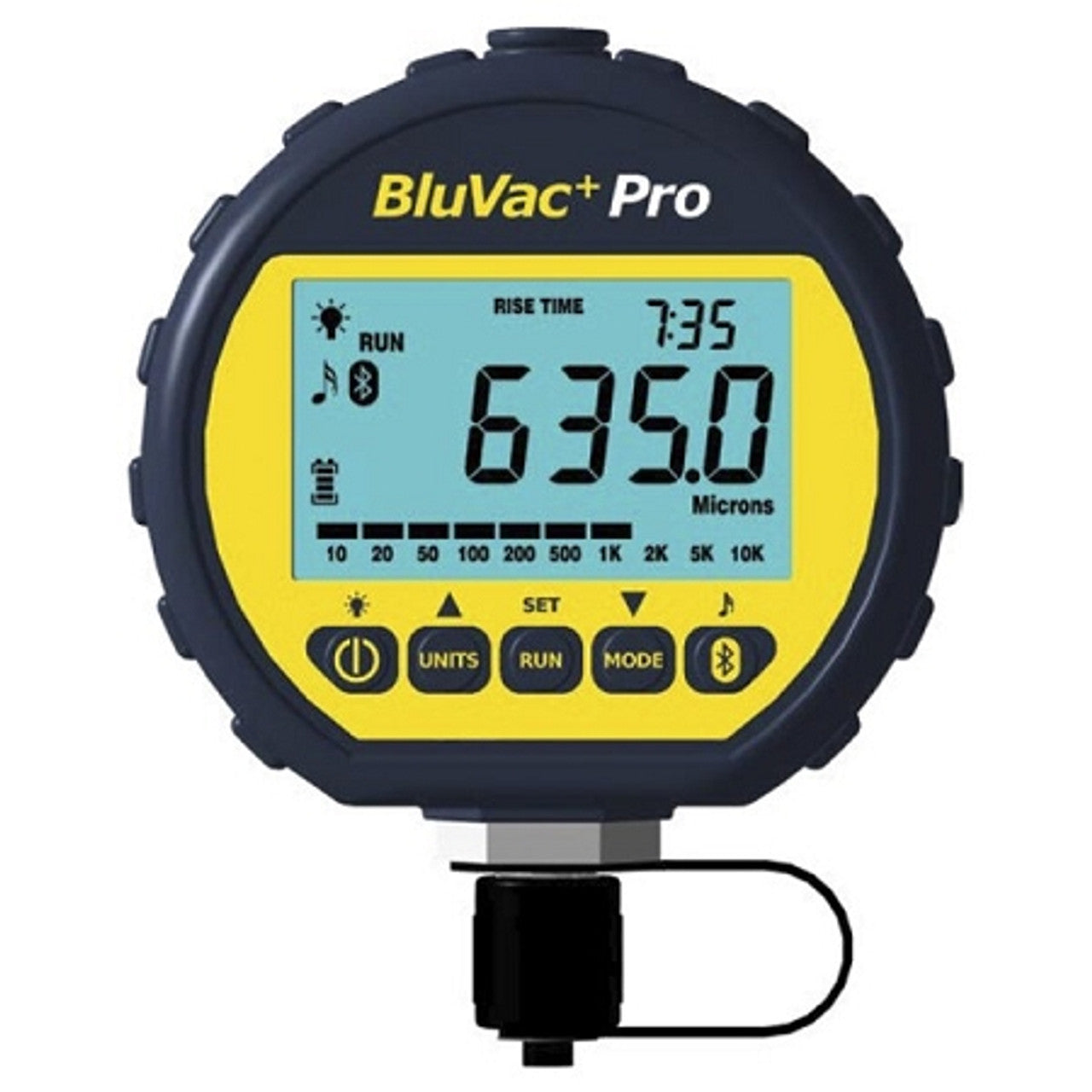 Accutools A10702 BluVac+ Professional Digital Micron Gauge with Coupler and Bluetooth