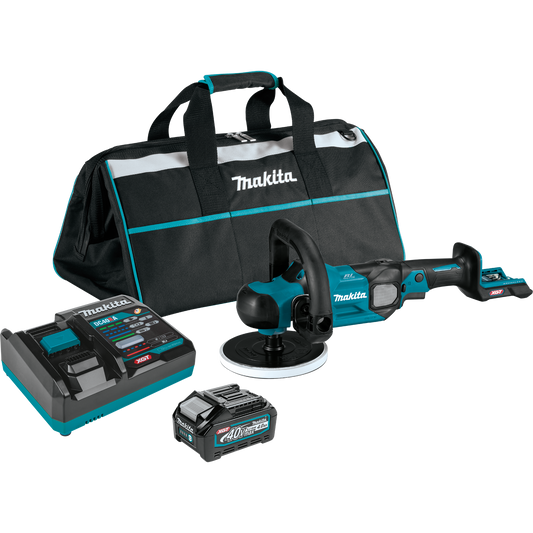 Makita GVP01M1 40V max XGT® Brushless Cordless 7" Polisher Kit, (4.0Ah)