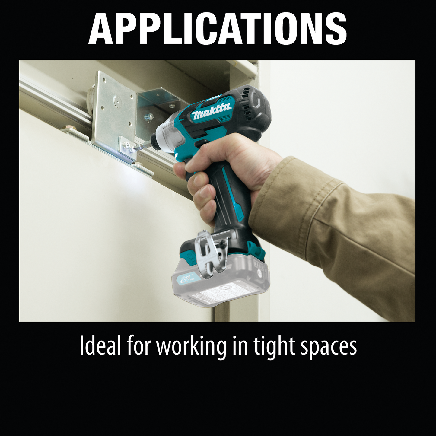 Makita DT04Z 12V Max Cxt® Lithiumion Brushless Cordless Impact Driver, Tool Only