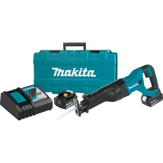 Makita XRJ04T 18V LXT® Lithium‘Ion Cordless Recipro Saw Kit (5.0Ah)