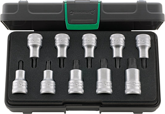 Stahlwille 96032005 54TX/10 TLG.KN Set Of Torx® Screwdriver Sockets