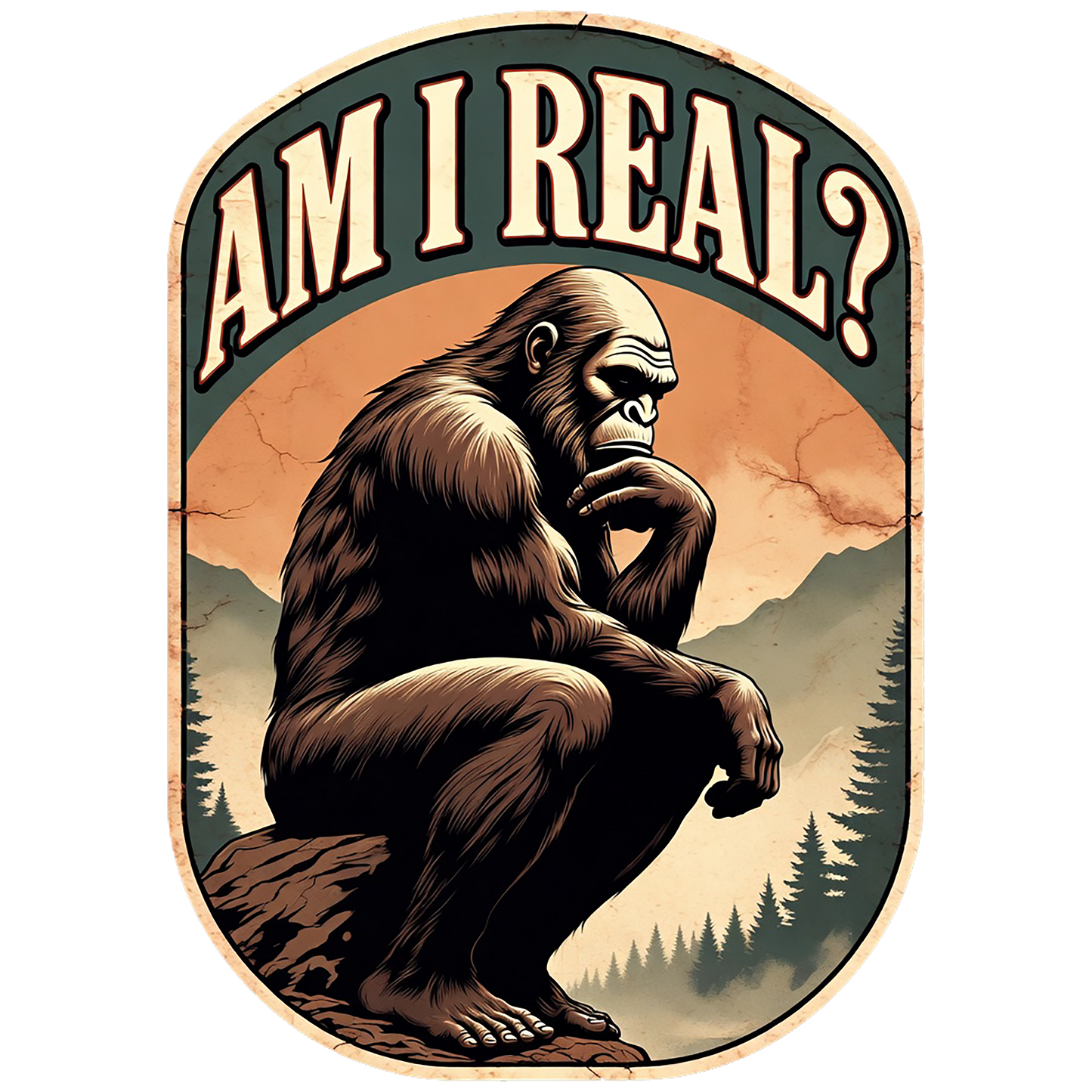 Paradise Clay IHS-10P-082 Am I Real? V2 - Vinyl Sticker (10 Pack)