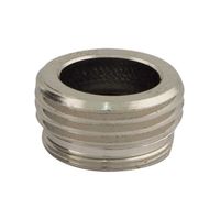 Jones Stephens A01042 Aerator to Garden Hose Adapter, Dual Thread 15/16" - 27T Large Male x 55/64" - 27T Large Female x Male Hose Thread