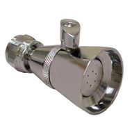 Jones Stephens S01009 2-1/8" Chrome Plated Adjustable Brass Shower Head