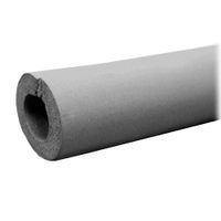 Jones Stephens I61058 5/8" ID (1/2" CTS 3/8" IPS) Seamless Black Rubber Pipe Insulation, 1/2" Wall Thickness, 324 ft. per Carton