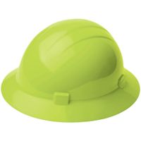 Delta Plus WEL19200HL Americana® Full Brim with 4-Point Slide-Lock Suspension, Hi Viz Lime