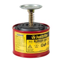 JUSTRITE 10008 Plunger Can 1Pt