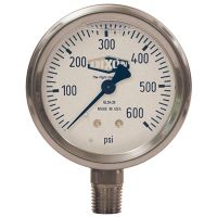 DIXON VALVE GLS405 2 1/2 Stnls Lm 0-30 Psi