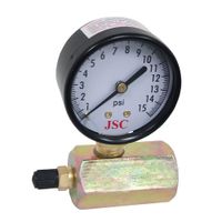 Jones Stephens G64005 2-1/2" 5 psi Gas Test Gauge Assembly