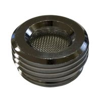 Jones Stephens A01040 Dual Thread 15/16"-27 Male x 55/64"-27 Female x 3/4" MGH Faucet To Garden Hose Adapter