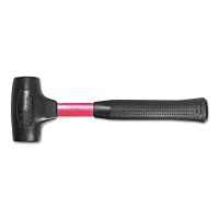 American Hammer AM2BRPRD Dead Blow Hammer, 2 lb Head, 1-1/2" Face Dia, Brass Head