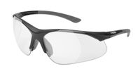 Delta Plus WELRX500C15 RX-500™ Clear, HC/PC with +1.5 Full Lens Magnifier., Black Frame with Gray Temple Tips