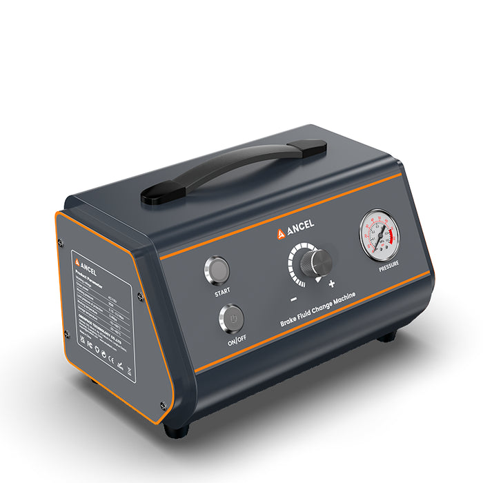 Ancel BR1000 Automotive Brake Fluid Change Machine & Bleeder Kit – Adjustable Pressure Brake Fluid Bleeding Tool