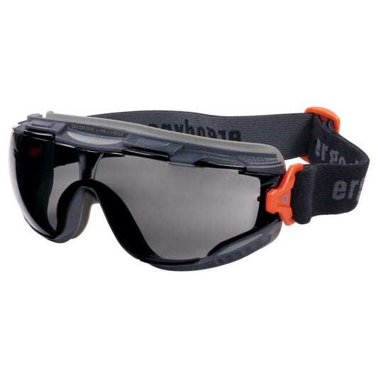 Ergodyne 60309 Skullerz ARKYN Anti-Scratch & Anti-Fog Safety Goggles with Elastic Strap