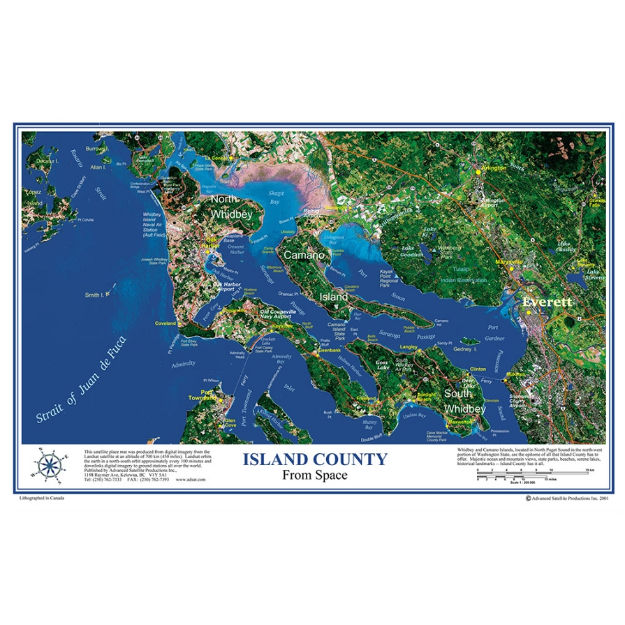 Paradise Clay ASP002 ISLAND COUNTY Placemat