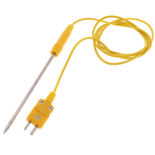 UEI Test ATT100 6" K-Type Liquid Temperature Probe w/ Handle