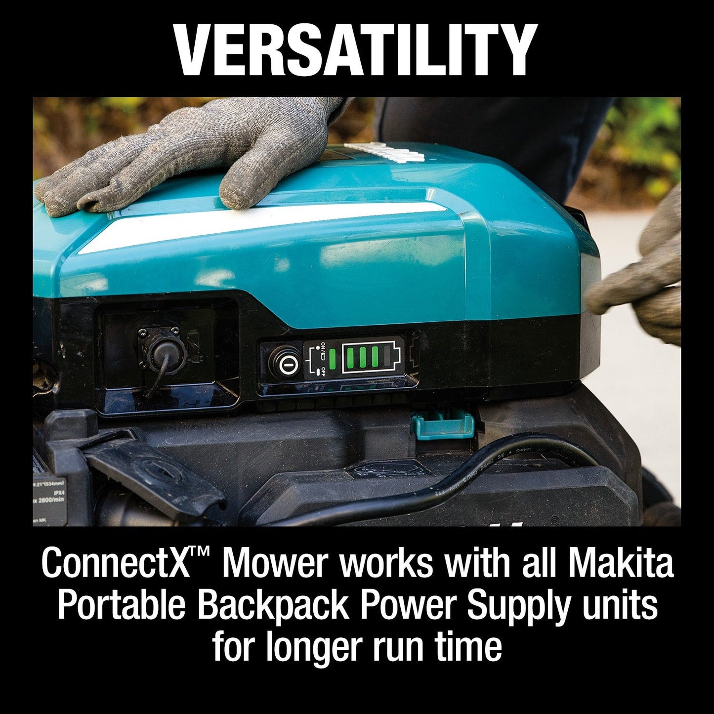 Makita CML01Z 40V max ConnectX, Brushless 21" Self‘Propelled Commercial Lawn Mower, Tool Only