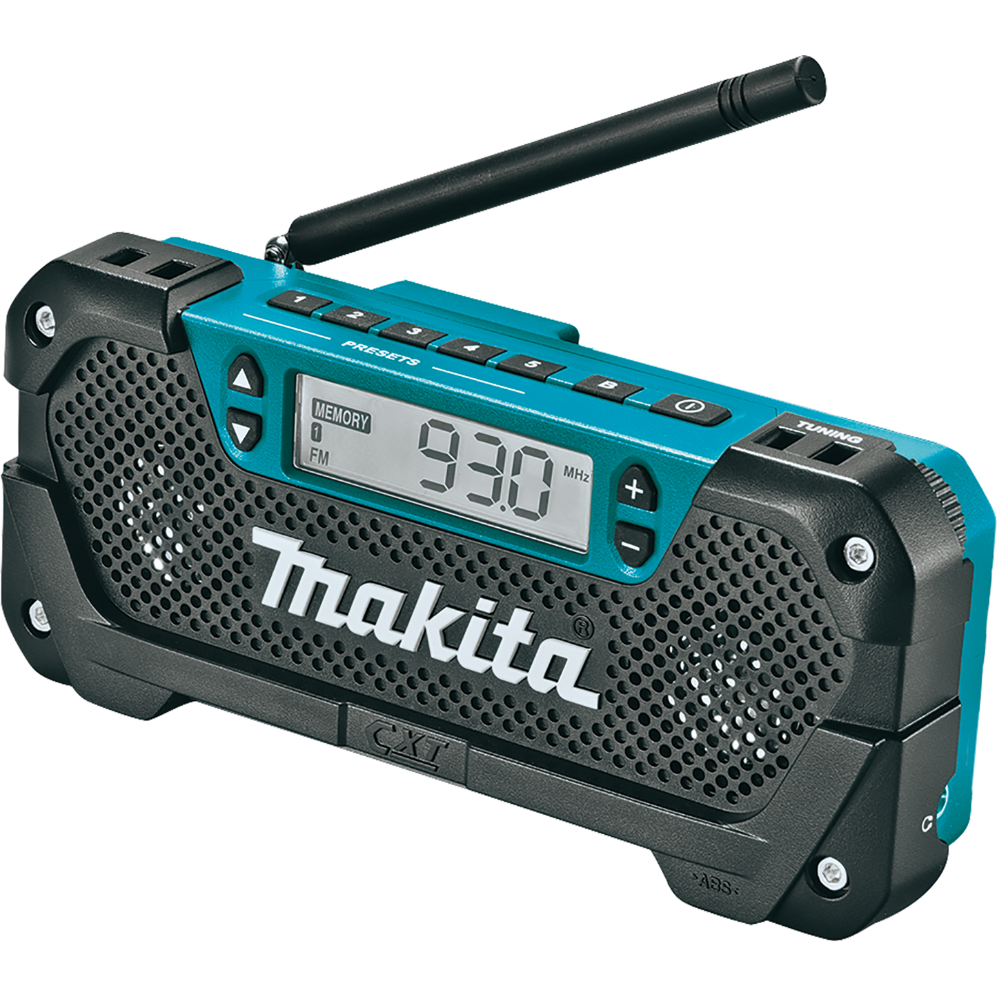 Makita RM02 12V Max Cxt® Lithiumion Cordless Compact Job Site Radio, Tool Only