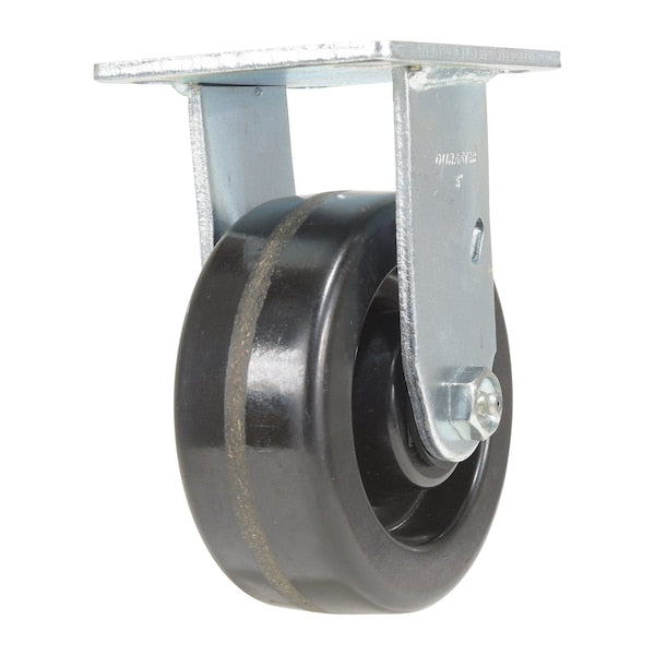 Vestil CST-VE-5X2PH-R Phenolic Rigid Caster 5 In. Diameter x 2 In. Width 1000 Lb. Capacity Black