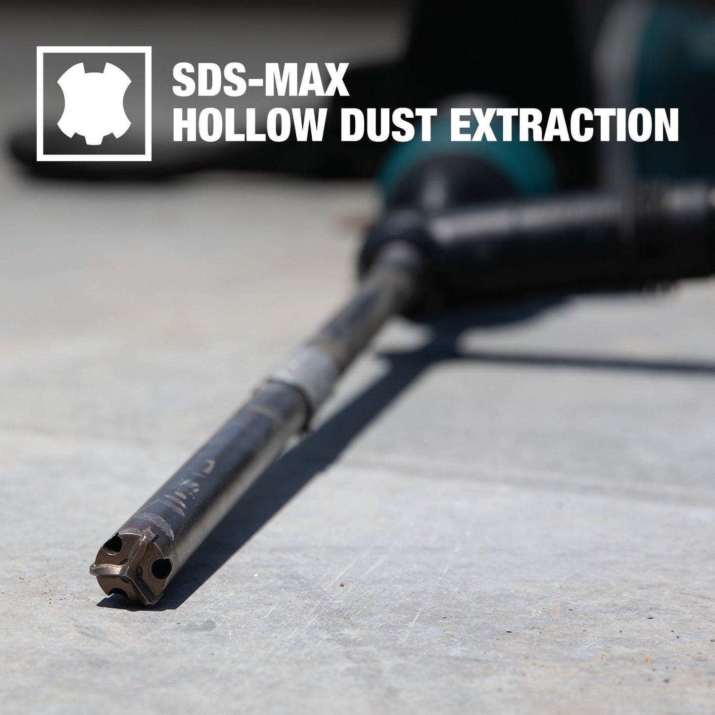 Makita B-63840 5/8" x 24" SDS‘Max Dust Extraction Drill Bit