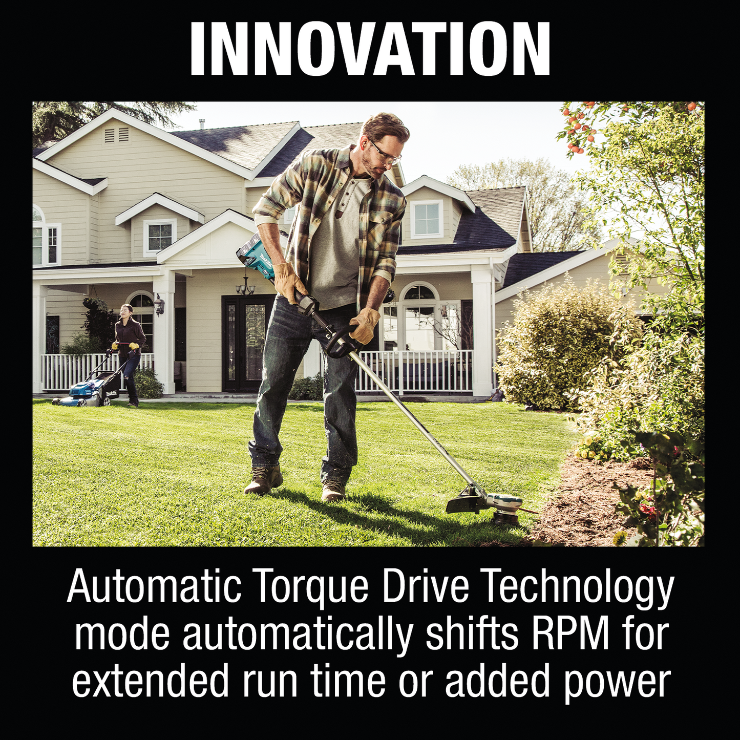 Makita XRU15Z 36V (18V X2) LXT® Brushless String Trimmer, Tool Only