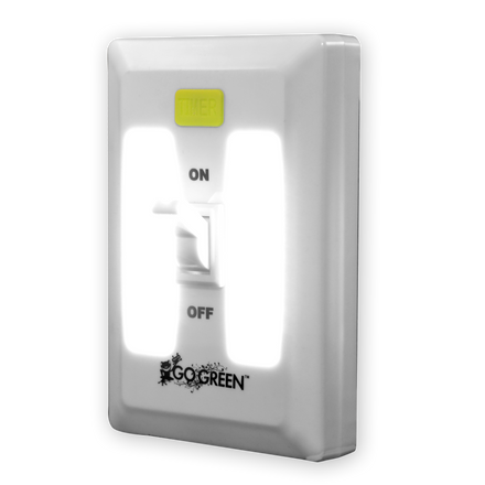 GoGreen Power GG-113-LS3 The LiteSaver 3  - LED Lightswitch 12 pc. Display with 10 minute timer - 200 Lumens